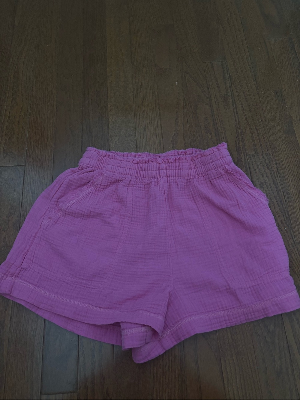 aerie Hot Pink linen Shorts